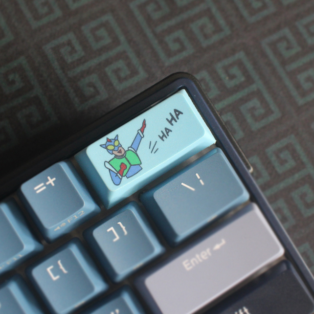 Key cap Retail Superman HA HA cherry Profile In Dye Sub Mechanical ...