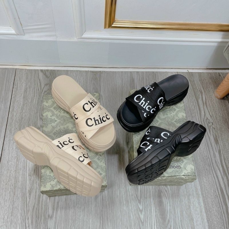 Women Sandals With Height-Increasing Horizontal Bands And Soft Insoles ...