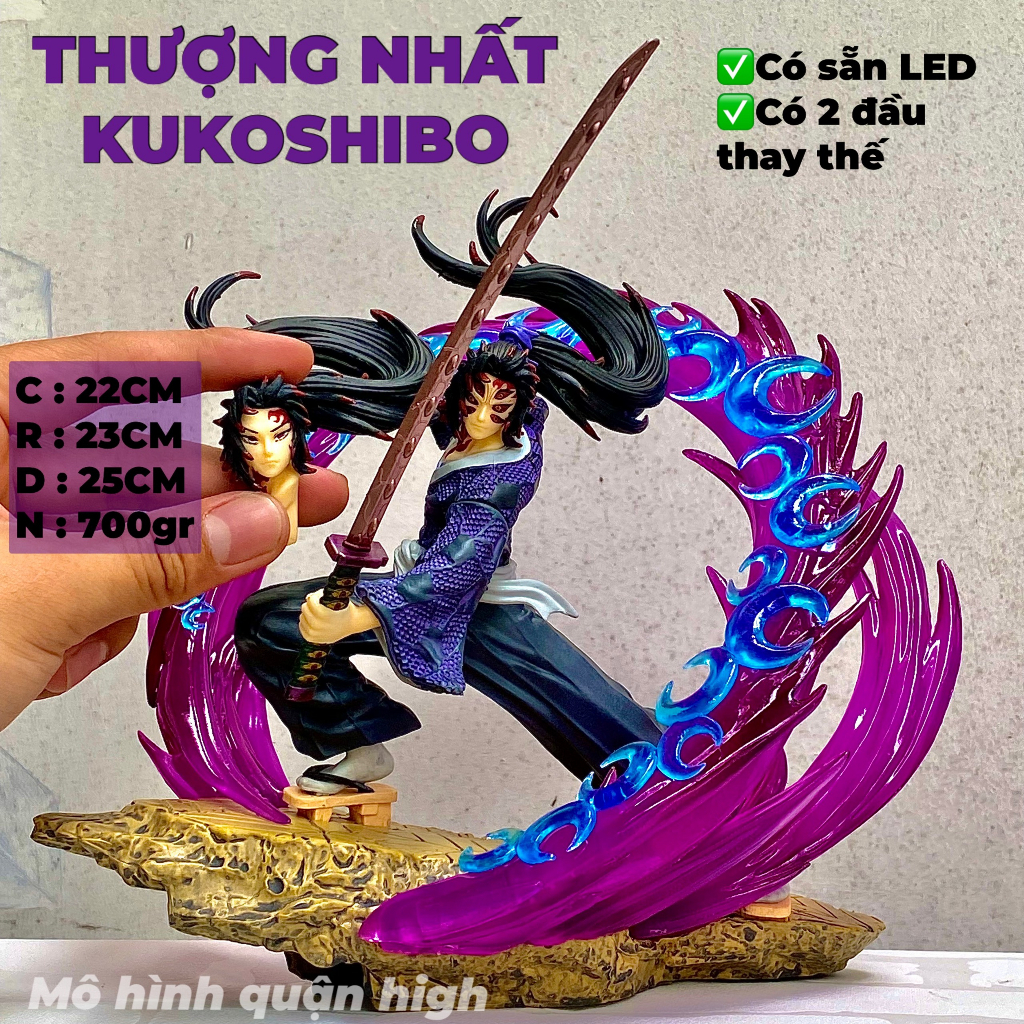 Kukushibo's Most Mysterious Model With LED - Kokushibo 22cm High ...