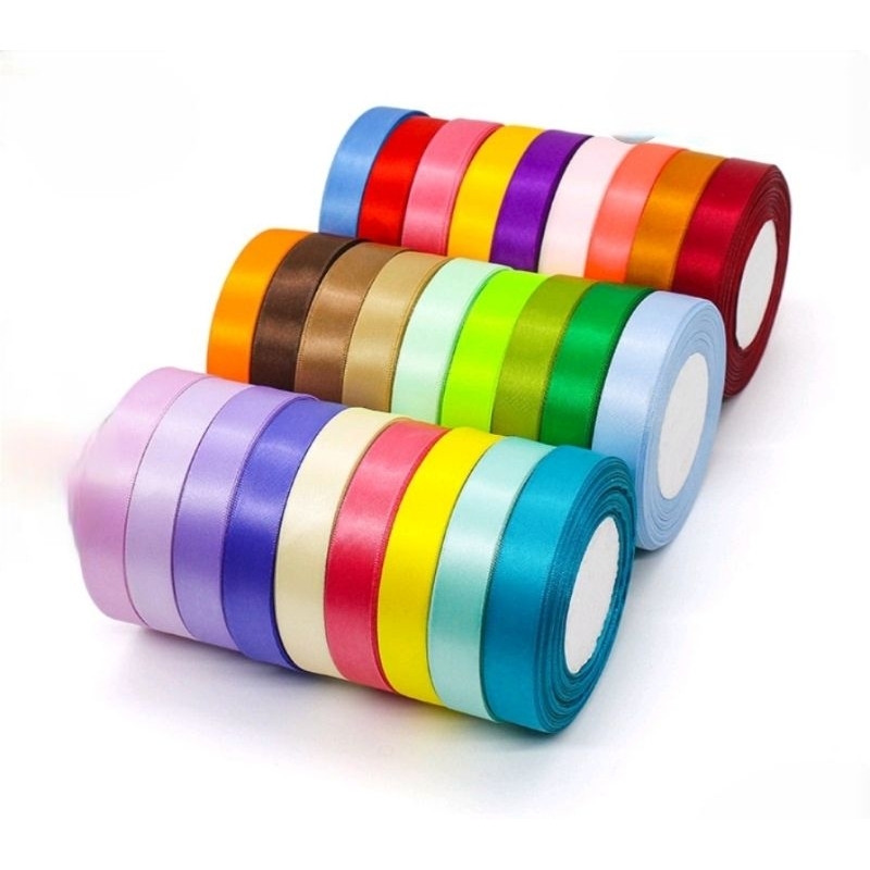 Plain silk ribbon 2cm, 4cm (Link to odd meters) | Shopee Philippines