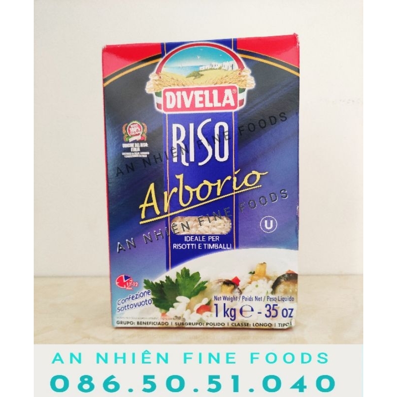 Divella brand Riso Arborio Italiano Italian rice 1kg box | Shopee ...