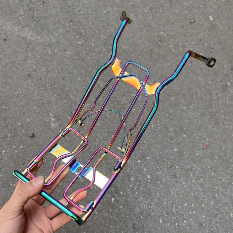 Baga rack, glider between five-color Titanium Wave Apha 110, WaveRS 100 ...