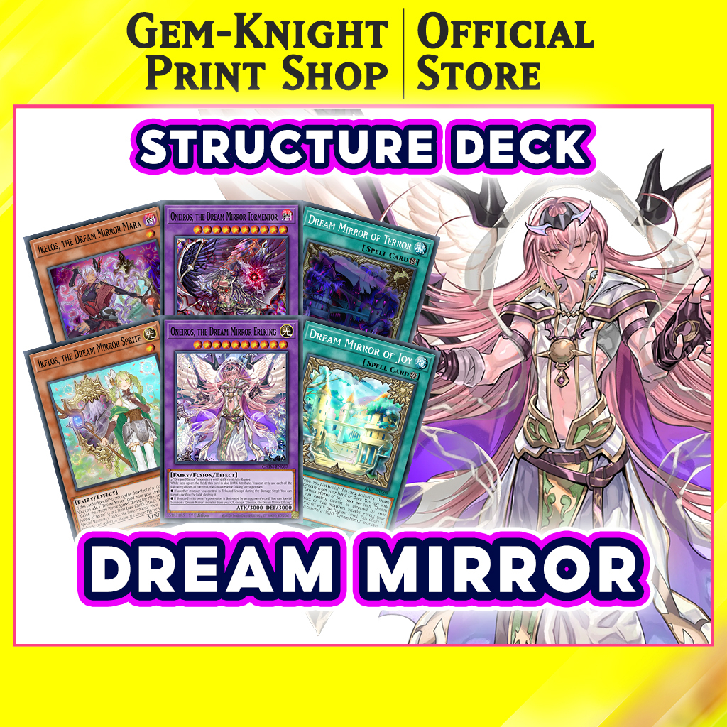 [Printed Cards] Yugioh Deck Dream Mirror Structure Deck Shopee