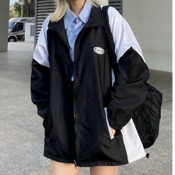 Unisex 2-Layer Windproof UmbrellaJacket Logo printed CINDER Sharp Wide ...
