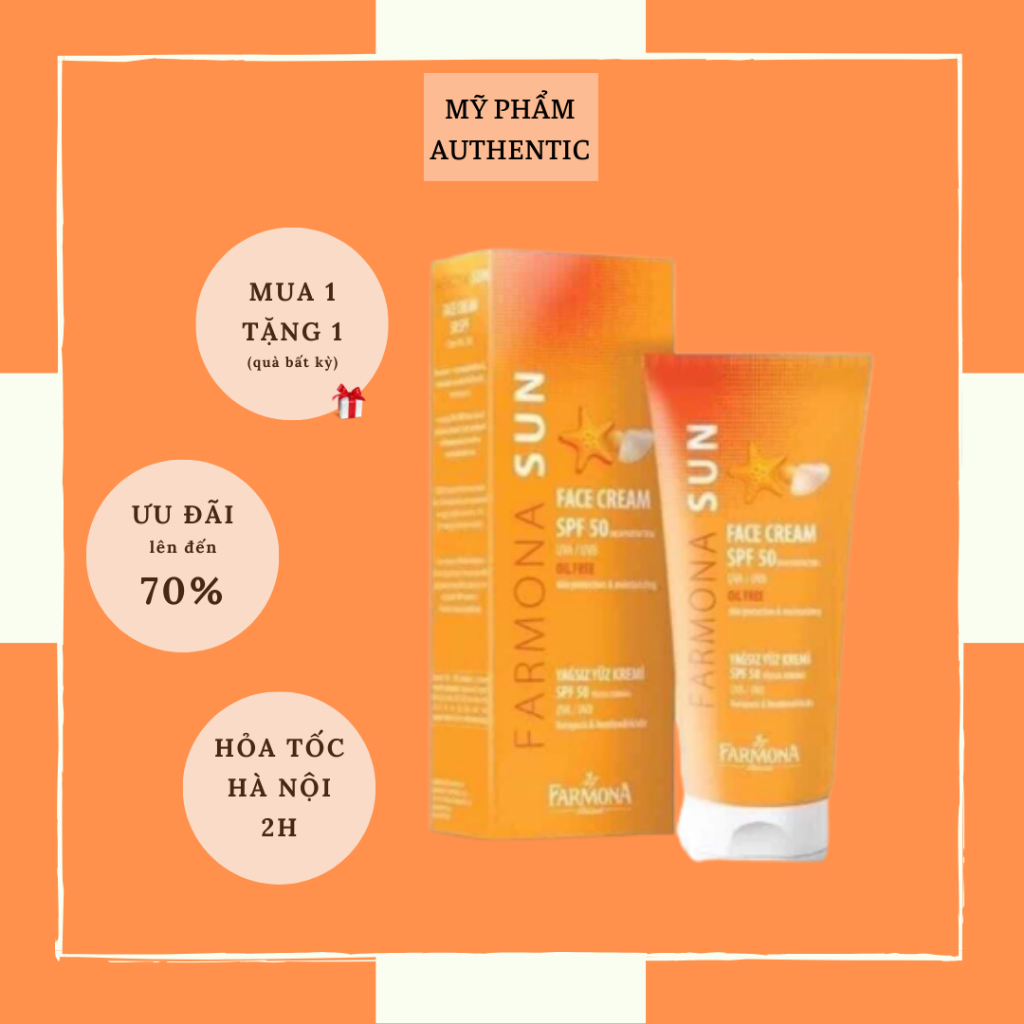 Farmona Sun SPf 50 Oil Free Sunscreen For Oily Skin (Regular / Dry Skin