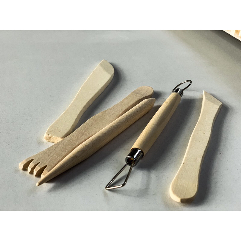 Set of 5 basic pottery tools - Pottery tools / LaTacita Ceramics ...