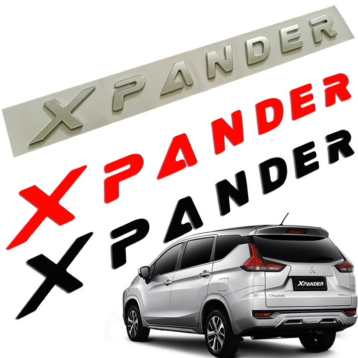 Xpander embossed Logo, Mitsubishi Xpander car hood sticker | Shopee ...