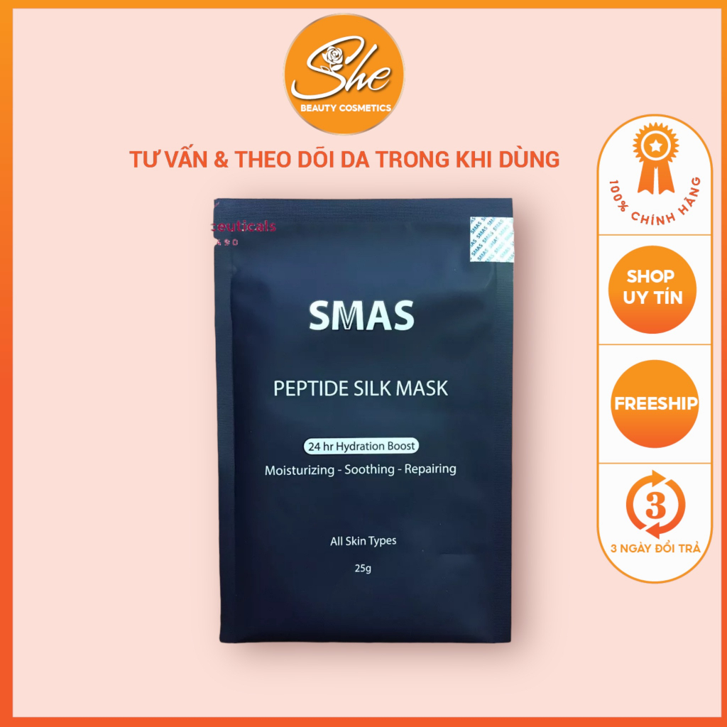 Smas Peptide Silk Mask | Shopee Philippines
