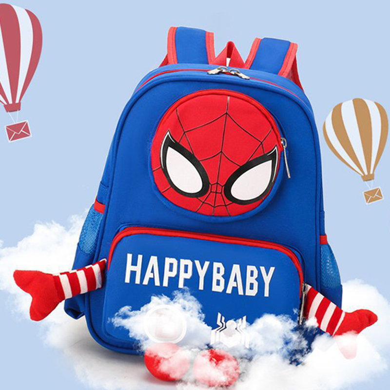 Kindergarten backpack for baby, waterproof fabric with 3D printed