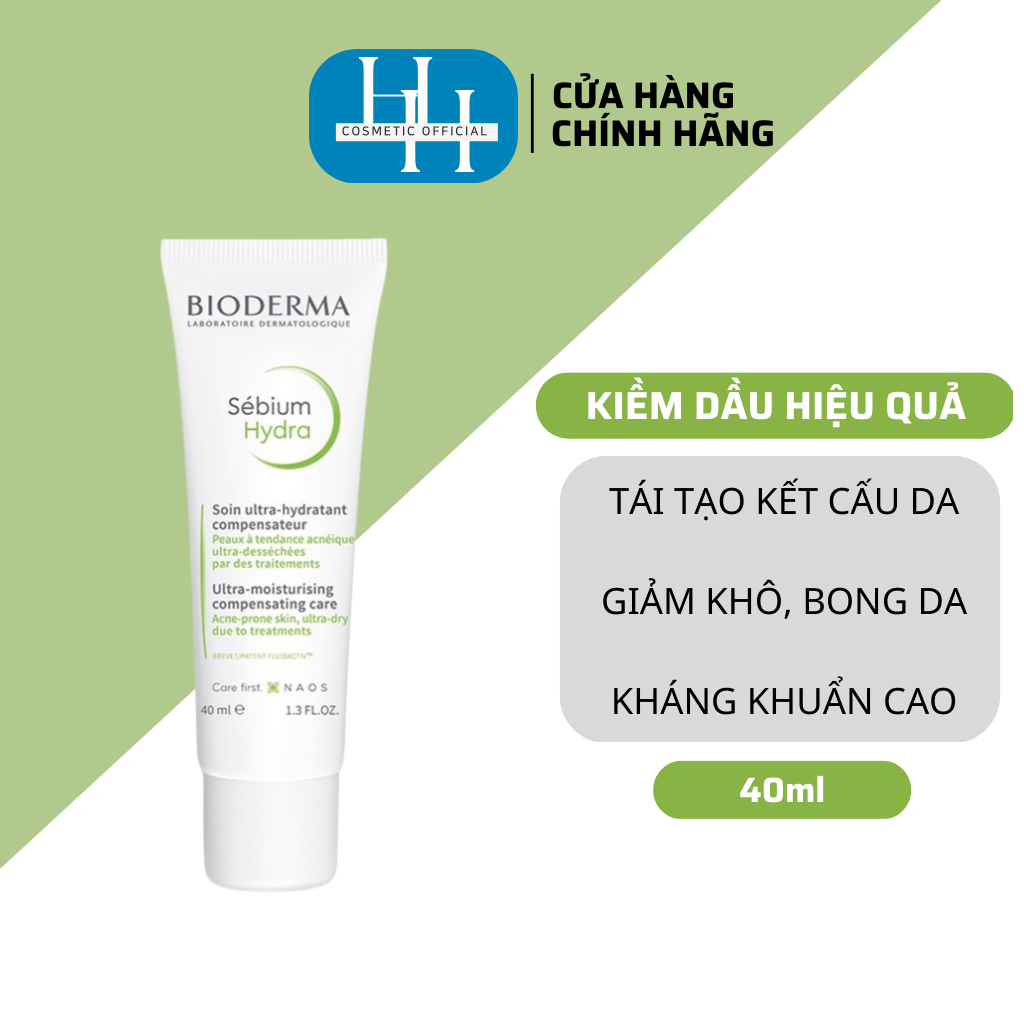 Bioderma Hydra Sebium AcneProne Skin Moisturizer 40ml Shopee Philippines