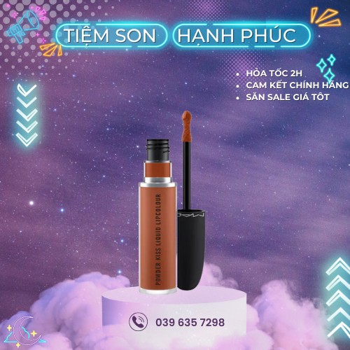 Mac Powder Kiss Liquid Lipcolor 979 Impulsive Happy Lipstick Shopee