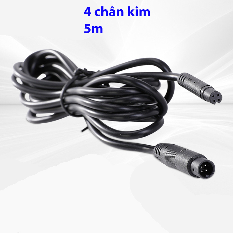 4-pin wire, 1-2-3-4-5-6 meters long, 2 male and female ends, soft core ...