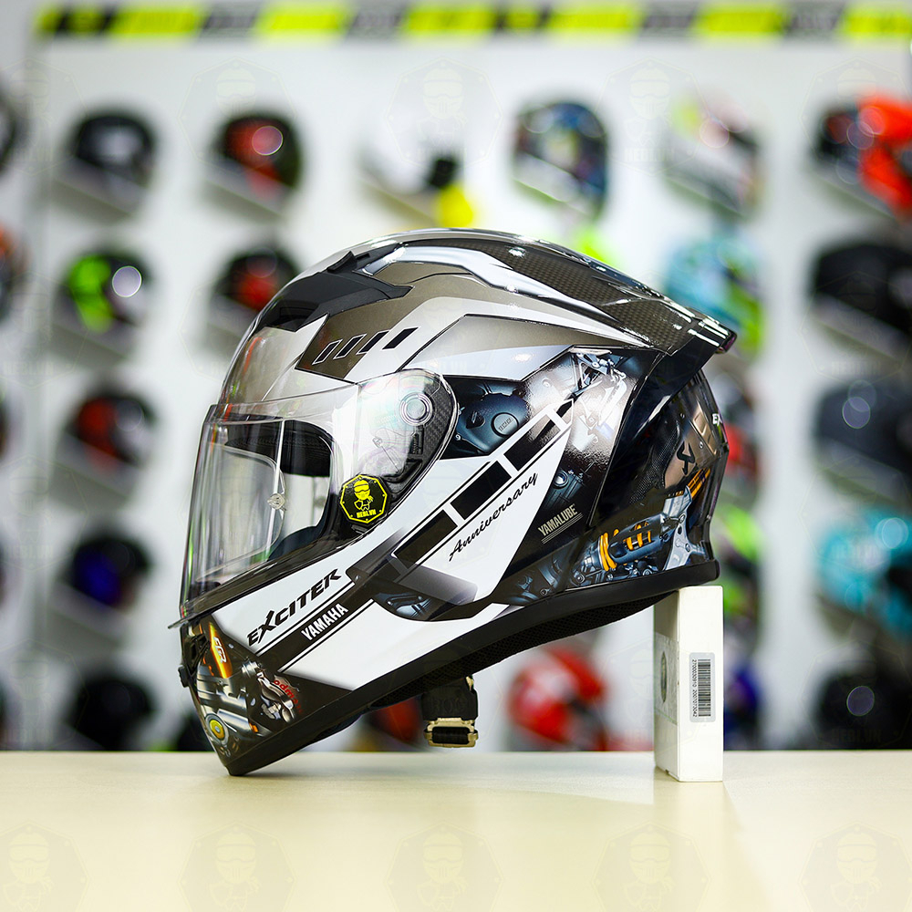 ROC Hat 01 Glossy Black + Yamaha Exciter Gray Decal Sticker | Shopee ...