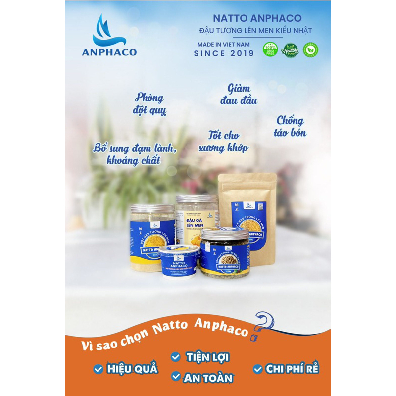 NATTO Powder - NATTO ANPHACO Fermented Soybean Powder | Shopee Philippines