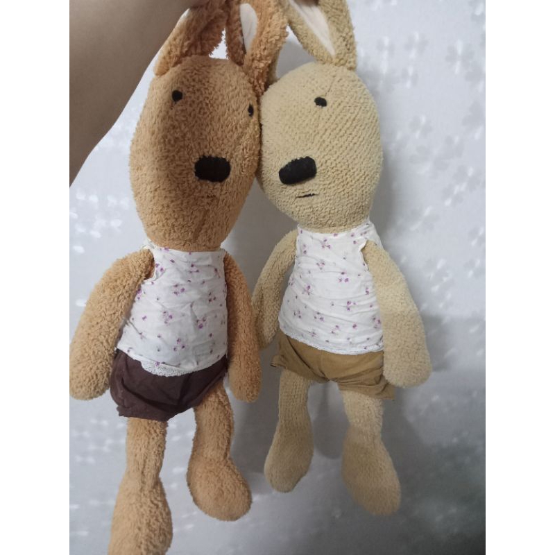 Noble rabbit teddy bear size 50-60cm | Shopee Philippines