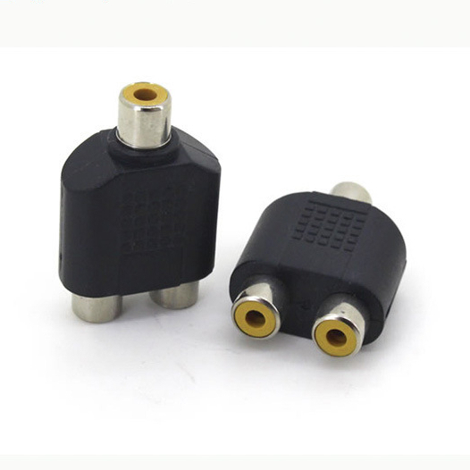 Jack Split AV 1 To 2 Jack Divide 1 Female AV Jack Shopee Philippines