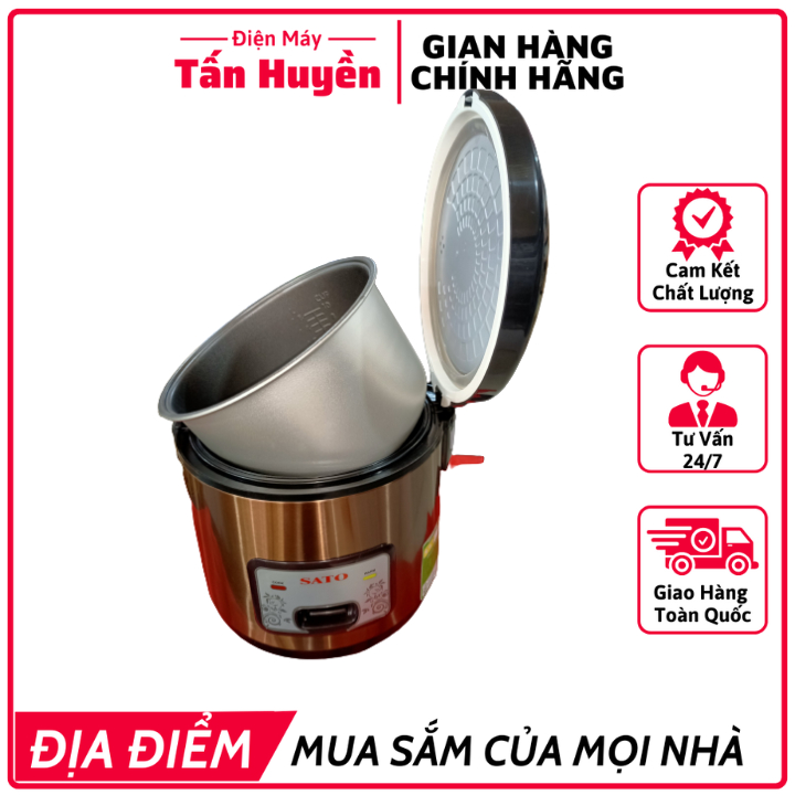 Vietnamesejapanese Genuine Rice Cooker SATO 18b049 1.8L Firm Lid