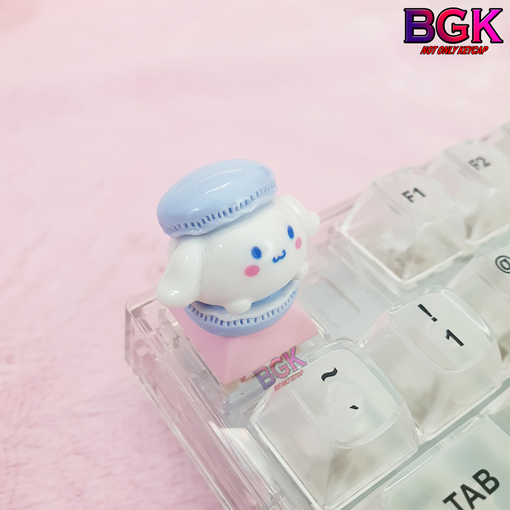 Super Cute Odd Artisan Keycap Macaroon Cake Clip Cartoon Character ...
