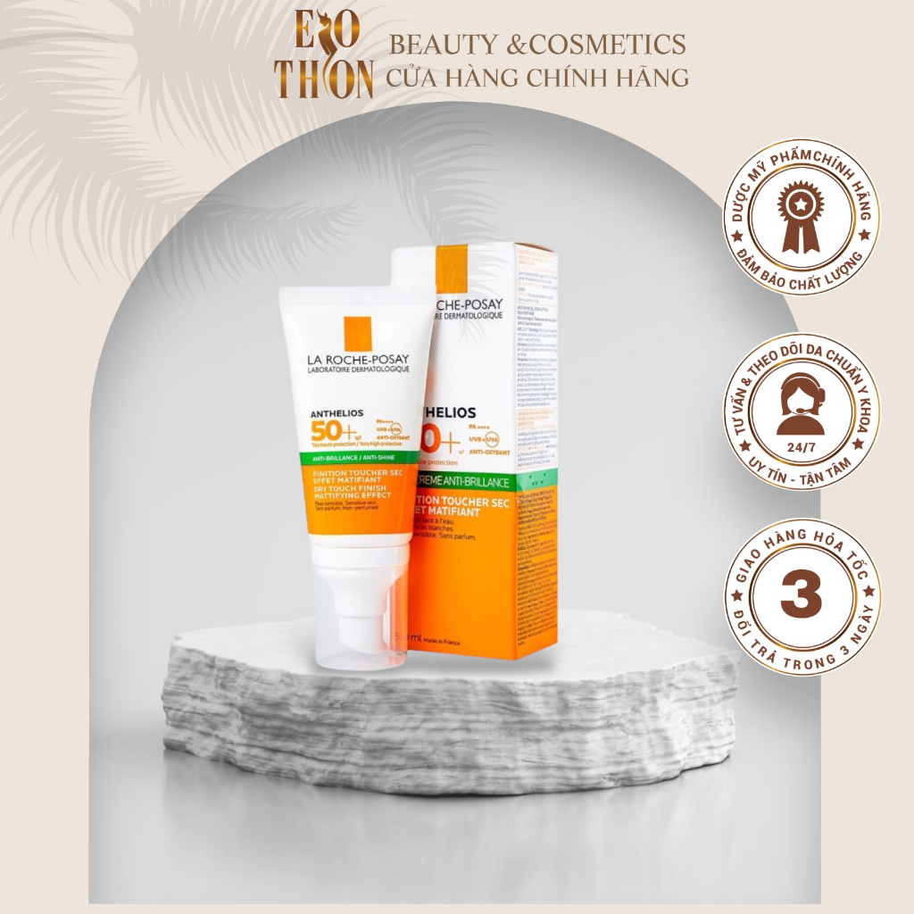 La RochePosaySunscreen Helps Control Oily Shine & Protects Skin