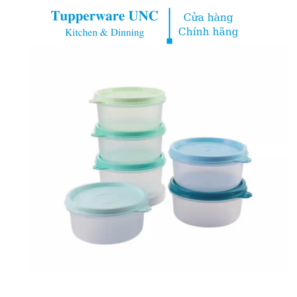Tupperware Small Server 200ml food storage box set (6 boxes) | Shopee ...