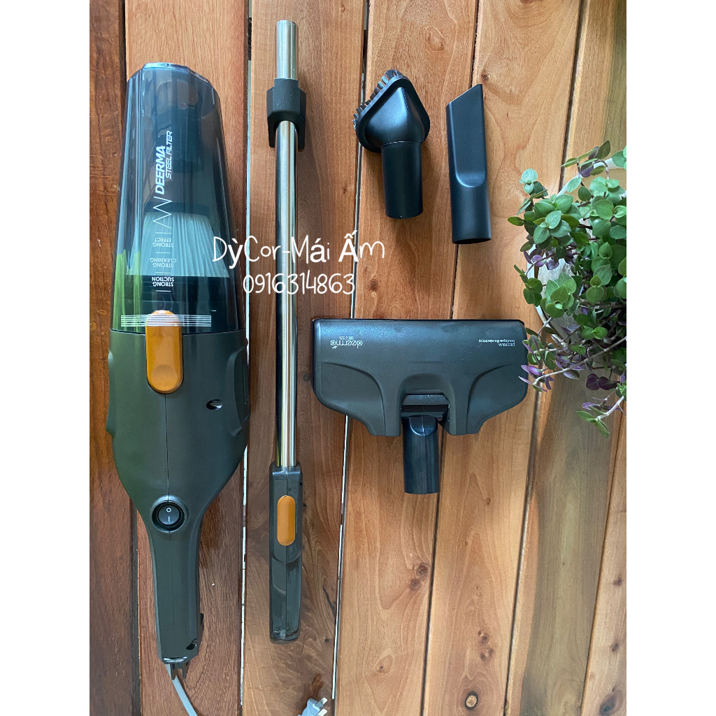 Deerma VACUUM CLEANER DX115C (Black) / DX118C (Blue) Shopee Philippines