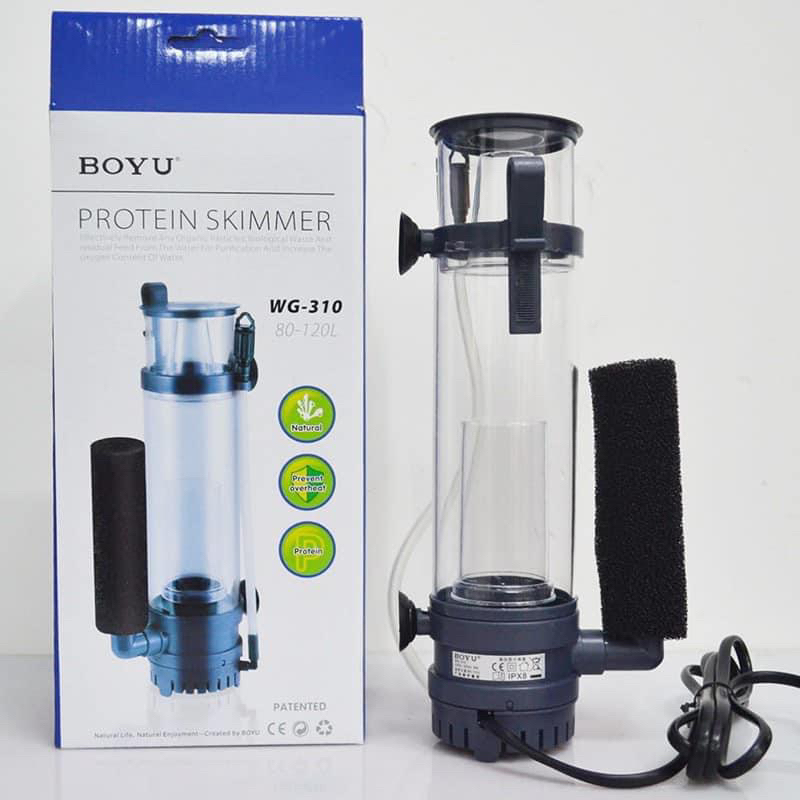 Protein Skimmer for marine aquariums and coral tanks BOYU WG-308 and WG ...
