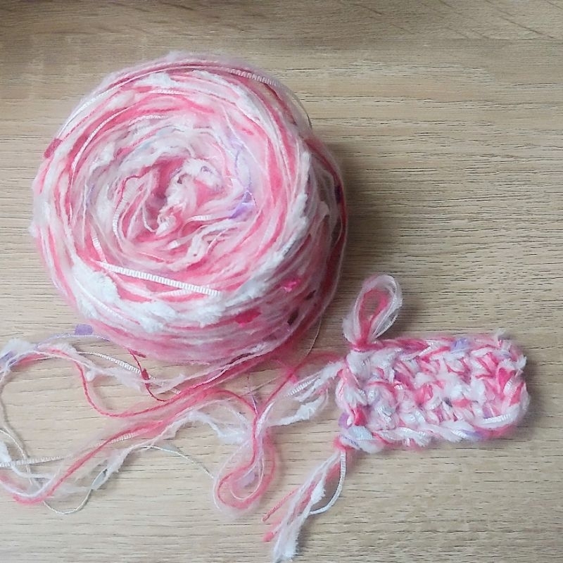 Wool Yarn Style, Fake Wool Short From Many Types Of Pink Fibers Rolled 50g Shopee Philippines