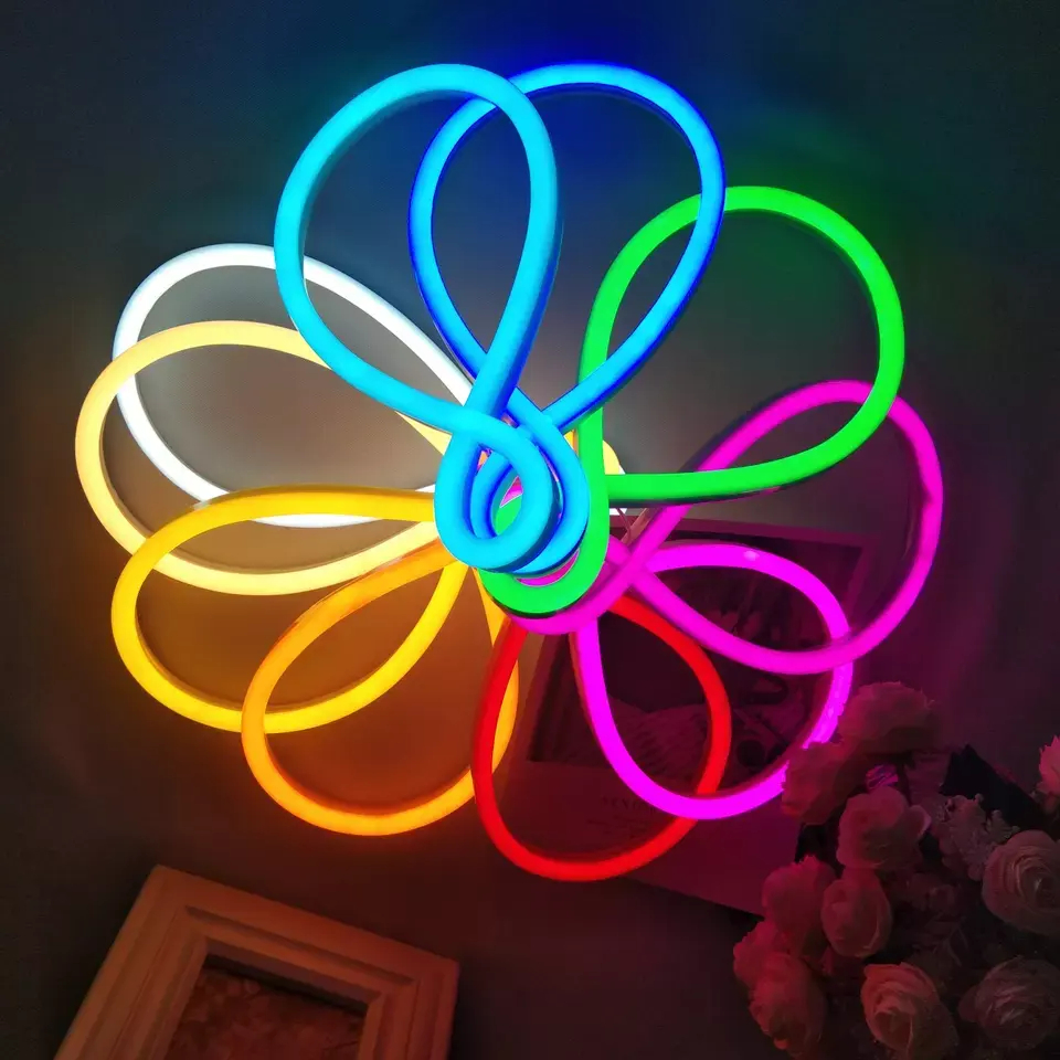 1m led neon string 6x12mm used in decoration, bending signs, lighting ...