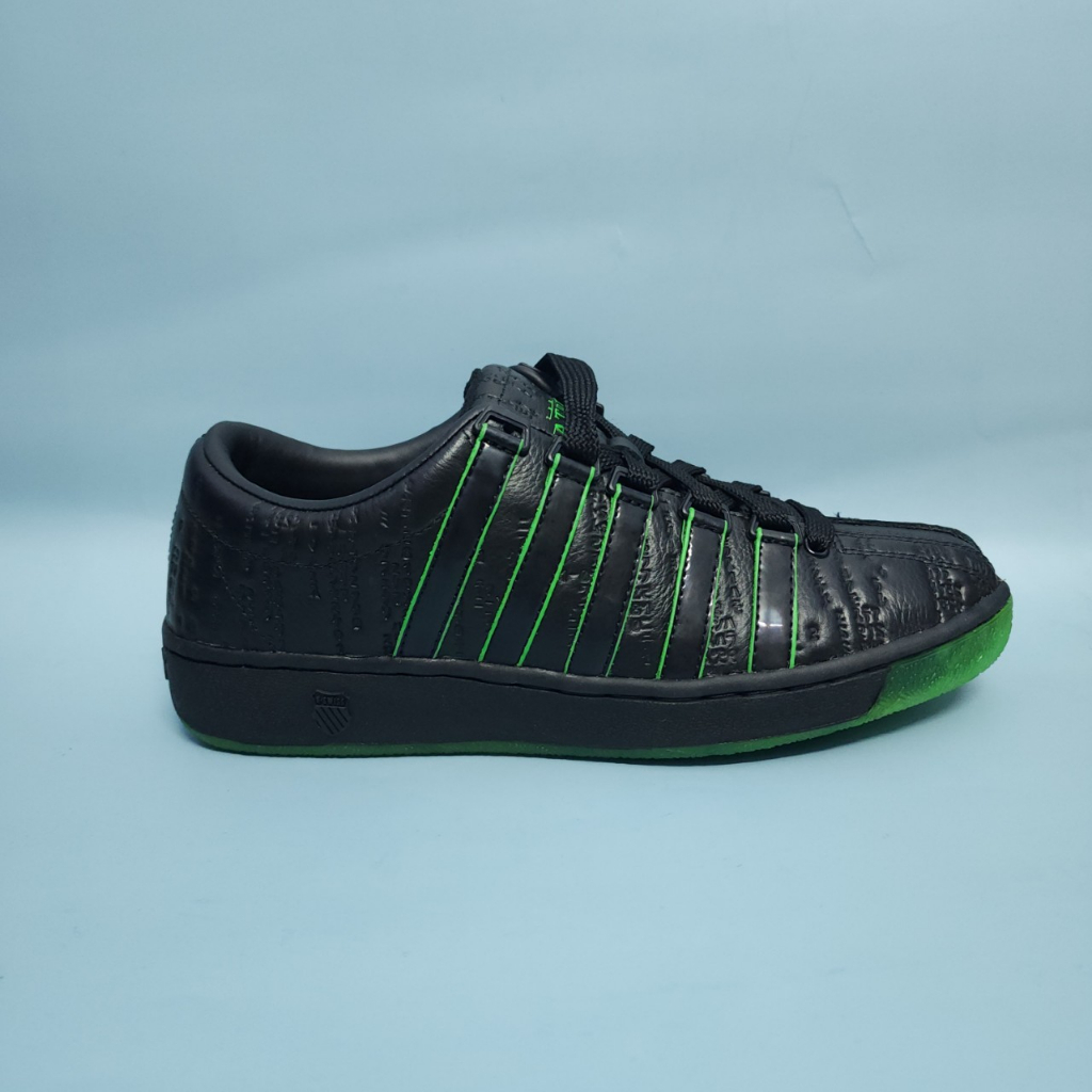 Kswiss Shoes Low Neck Matrix Rare Black Reflective Men Shopee Philippines