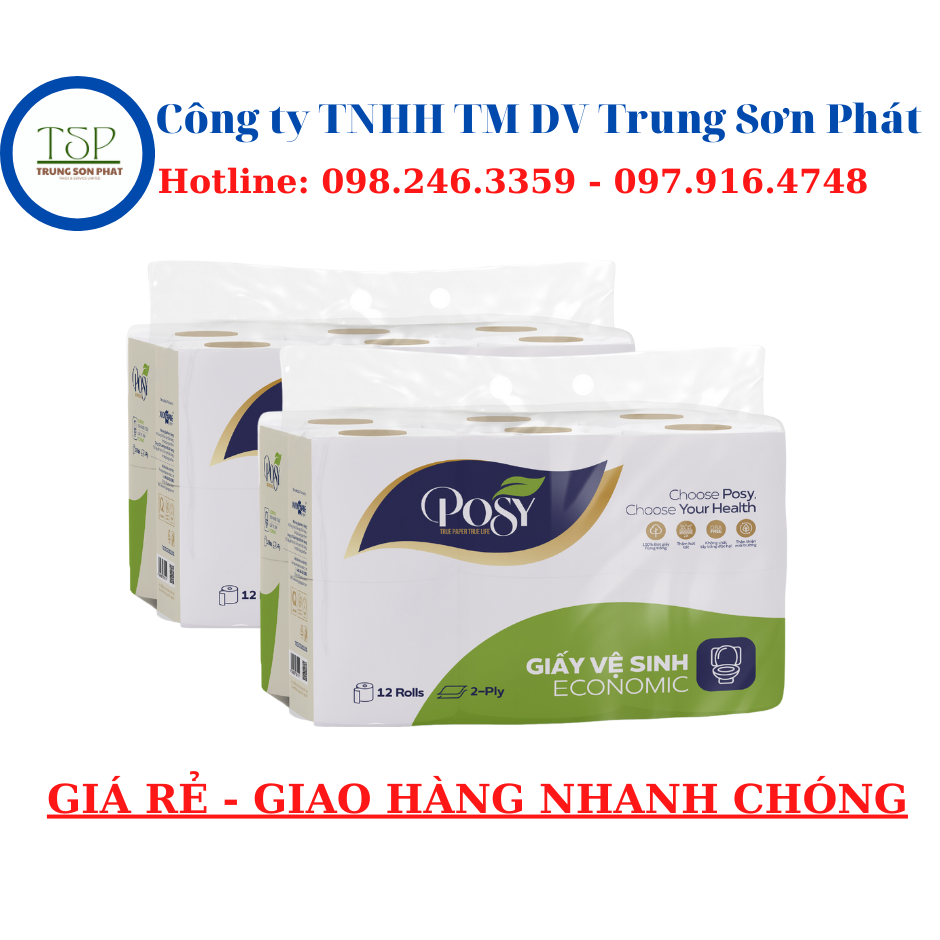 Set Of 12 Rolls Of Posy Economic Silk Paper (12 Rolls / Pack) | Shopee ...