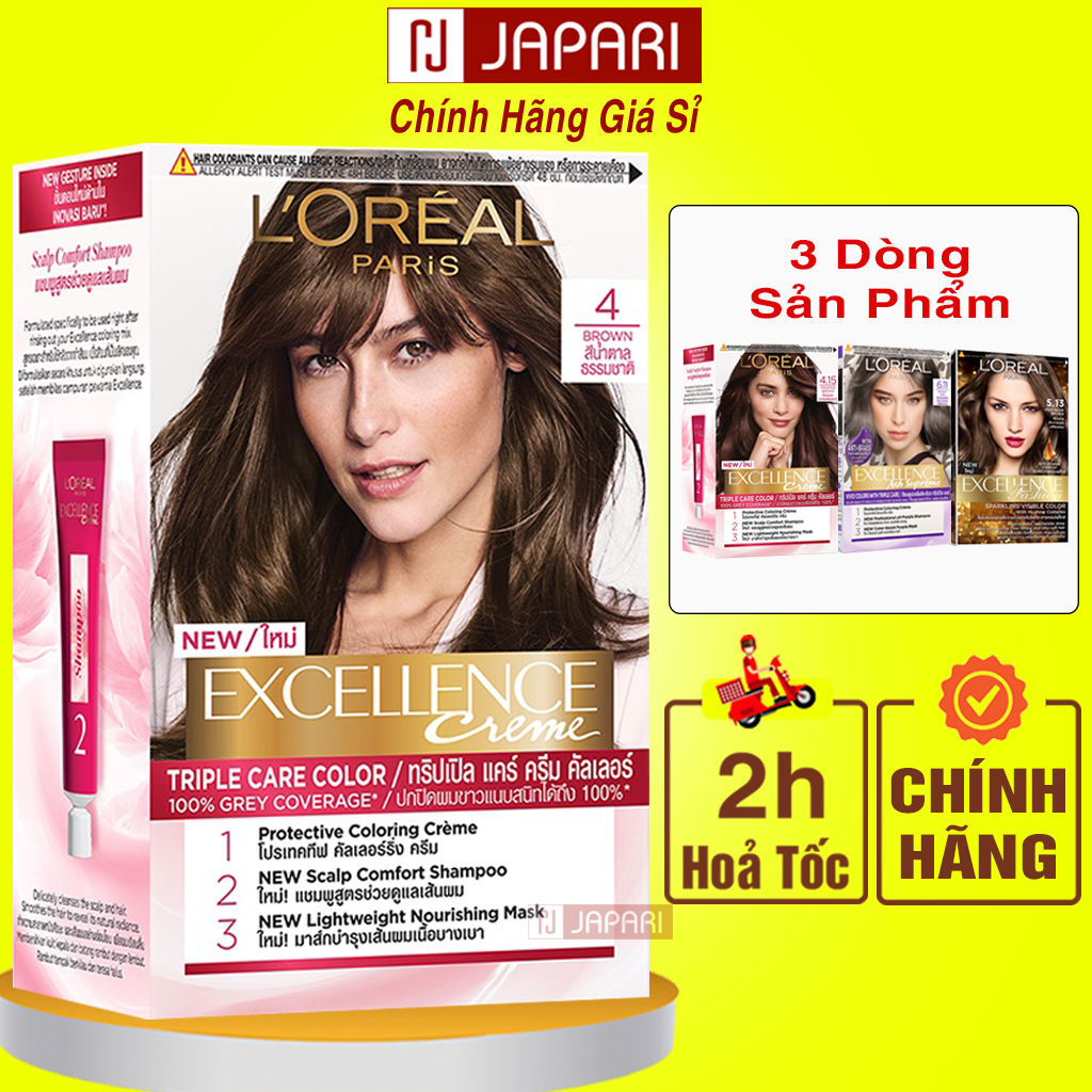 Genuine Loreal Hair Dye FULL Silver Coating - Black Hair Dye Milk Tea ...