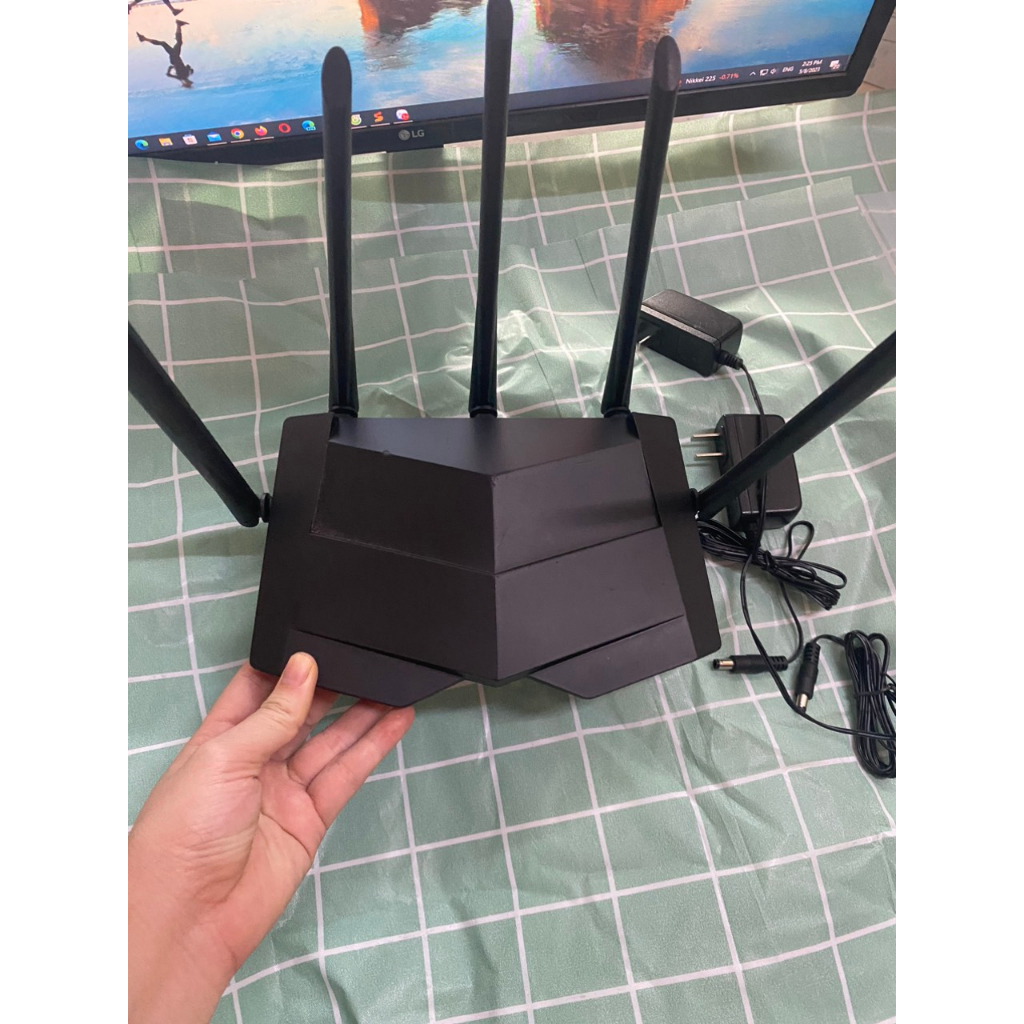 Tenda AC11 AC1200 Gigabit Wifi Router | Shopee Philippines