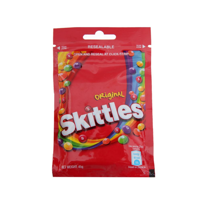 Skittles Original Fruit Candy 45g Pack Shopee Philippines