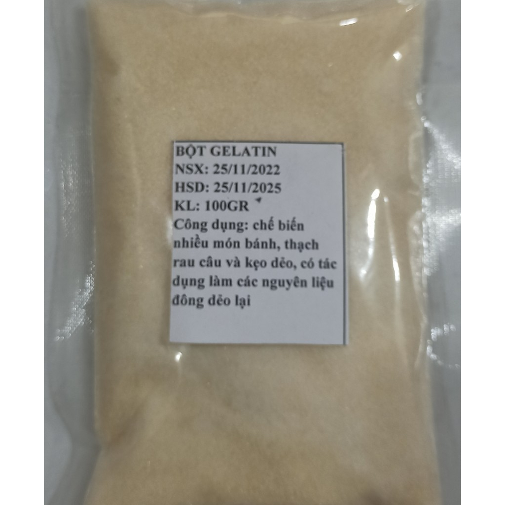 Gelatine Powder 100gr Pack Shopee Philippines