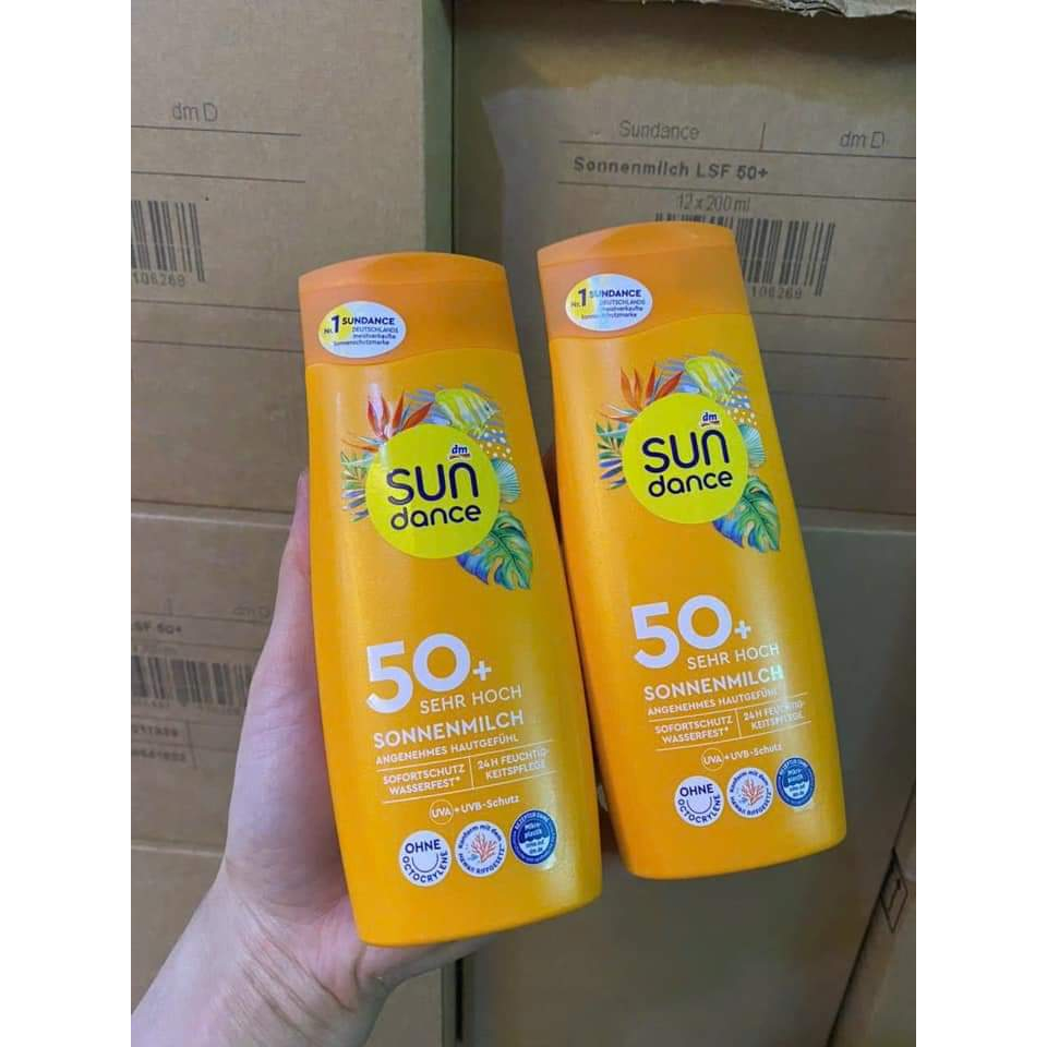 SUNDANCE SPF 50 sunscreen Germany 200ml new model, effective sun ...