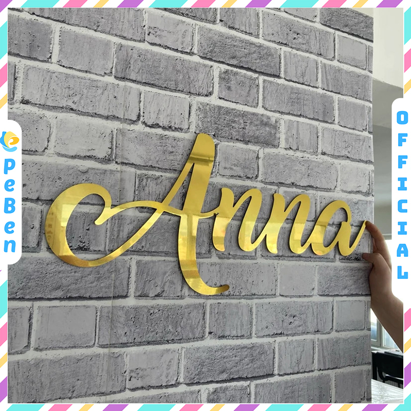 Letter alu, alu logo Many Colors Design On Request, 3mm Thick Wall ...