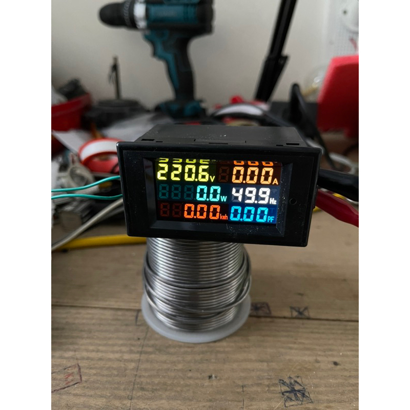 Electric Meter, Display 6 Parameters 220V100A Shopee Philippines