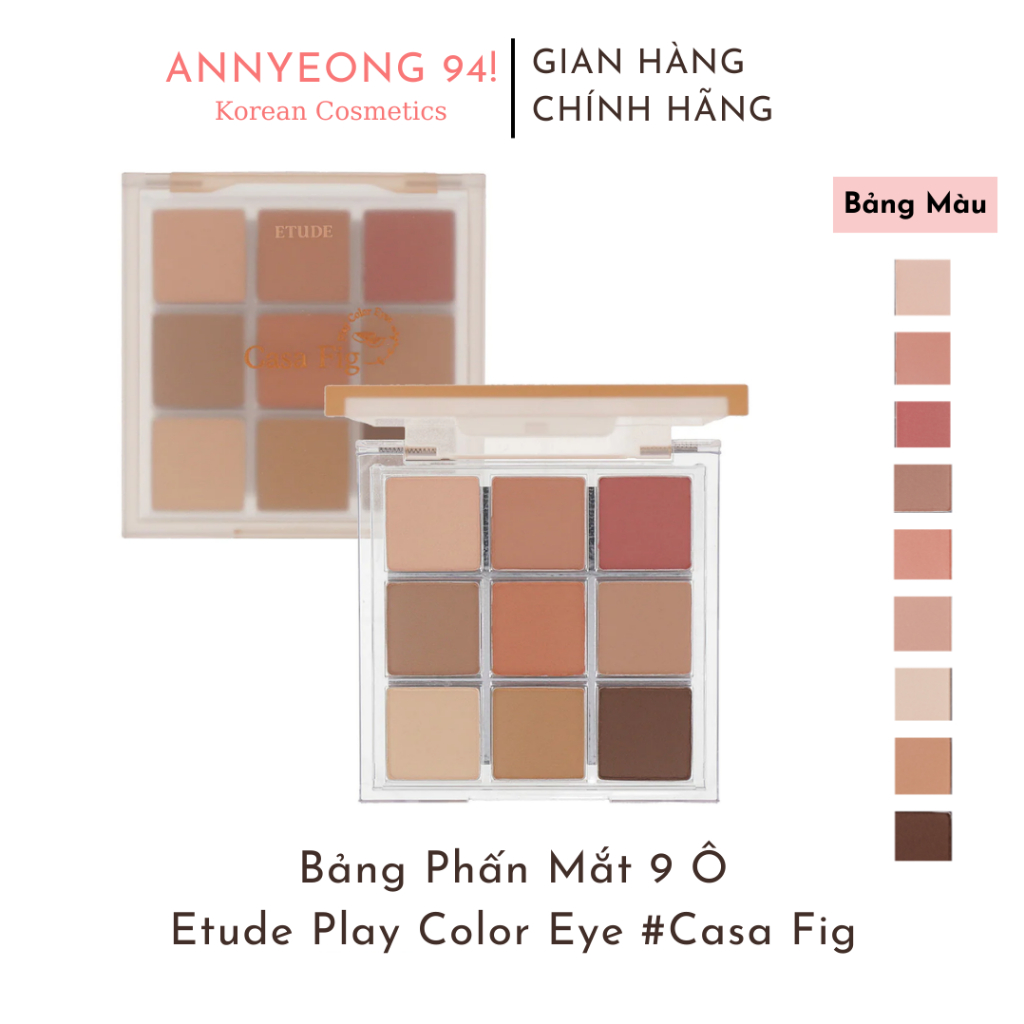 Etude House Play Color Eyes Casa Fig 9Box Eyeshadow Palette Shopee Philippines