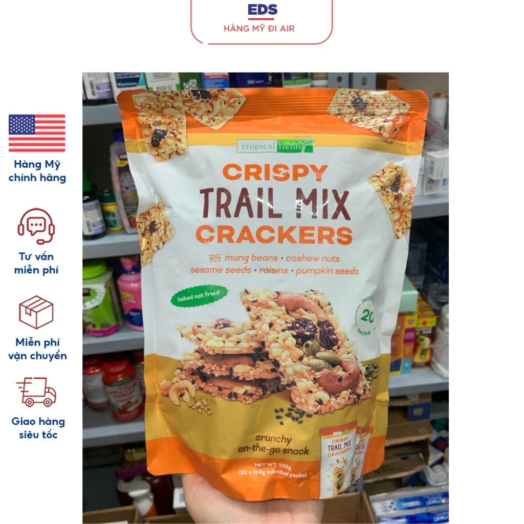 Crispy Trail Mix Crackers date 10 / 2024 EDS Us Goods Shopee