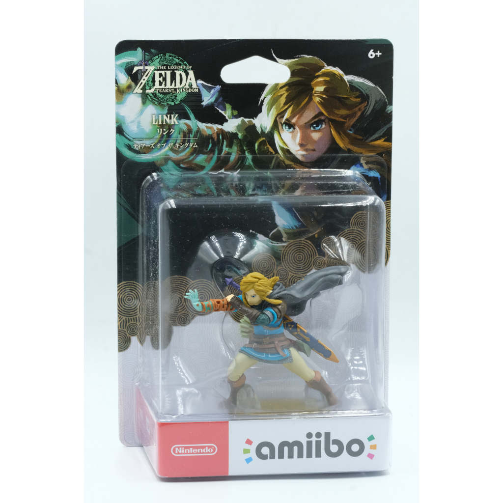 Model Amiibo The Legend Of Zelda: Tears Of The Kingdom - Link Genuine 