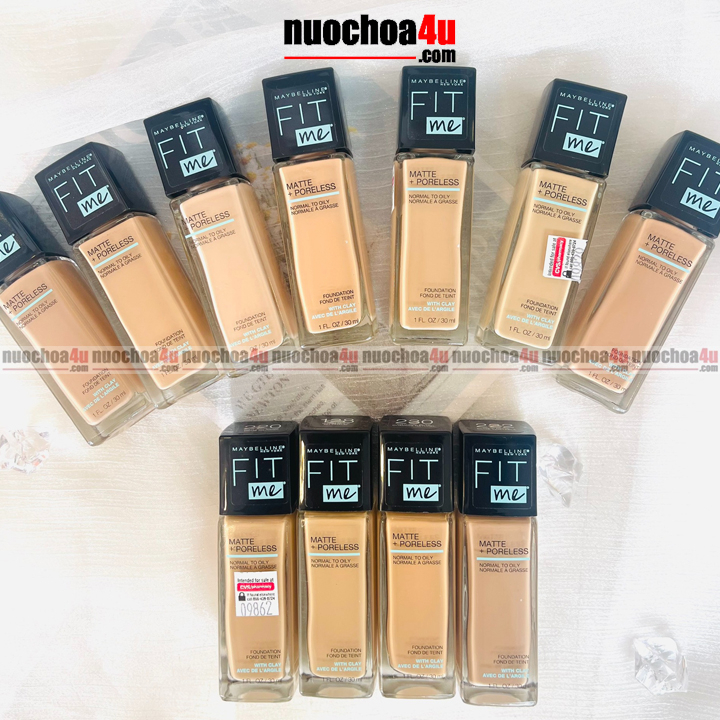 Maybelline Foundation (XT) Fit Me Matte + Poreless Foundation 30ml