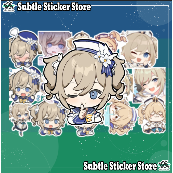 [genshin Impact] Set 10 / 15 Sticker Barbara Sticker chibi genshin