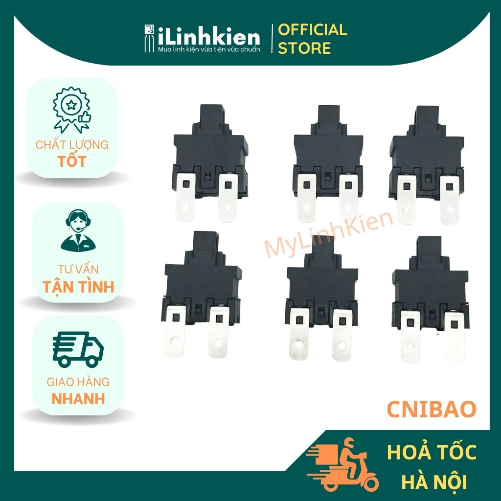 16a 250VAC CNIBAO 2Pin High Quality Vacuum Cleaner Switch. Shopee