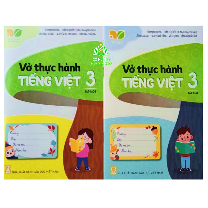 TRI Book - Combo Vietnamese practice notebook for grade 3, volume 1+2 ...