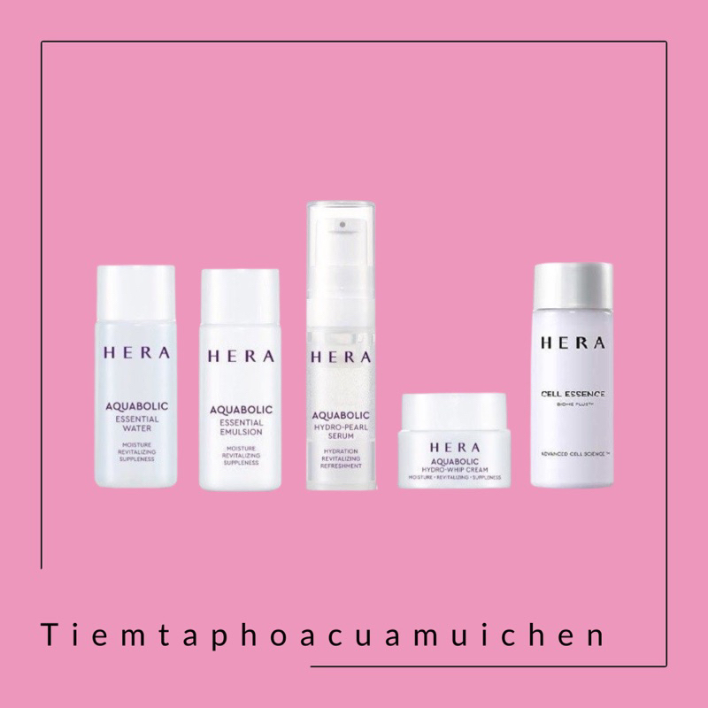 [Genuine Commitment] Hera Aquabolic Simple Set, 24H Oil Control Set ...
