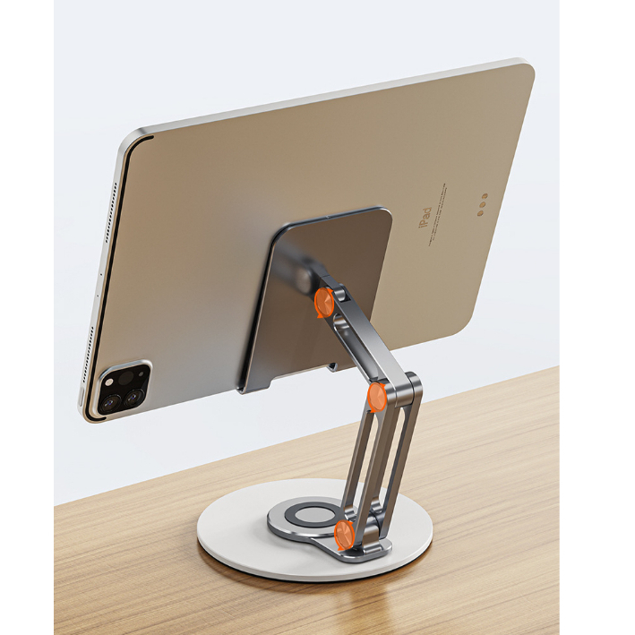 2-layer 360-rotating round stand for phones and tablets 360 phone ...