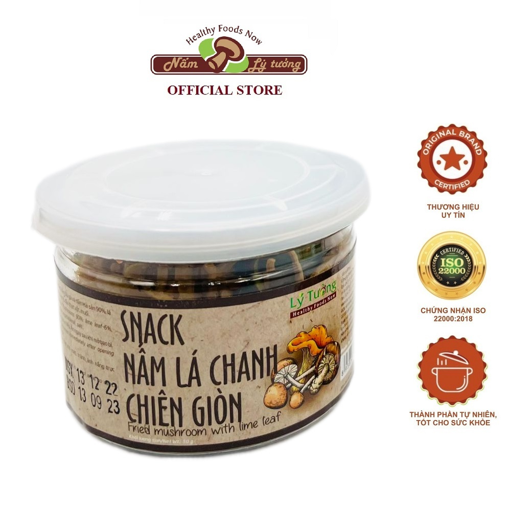 Crispy Lemon Mushroom Snack Ideal 50g, Made In Vietnam | Shopee Philippines