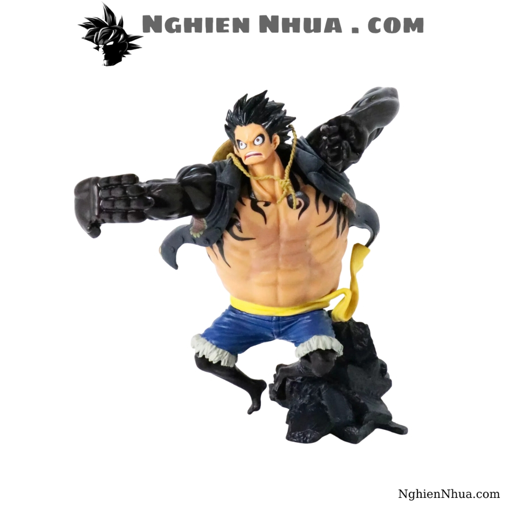 One piece luffy gear 4 Model Super Beautiful 14cm High Fighting Status ...