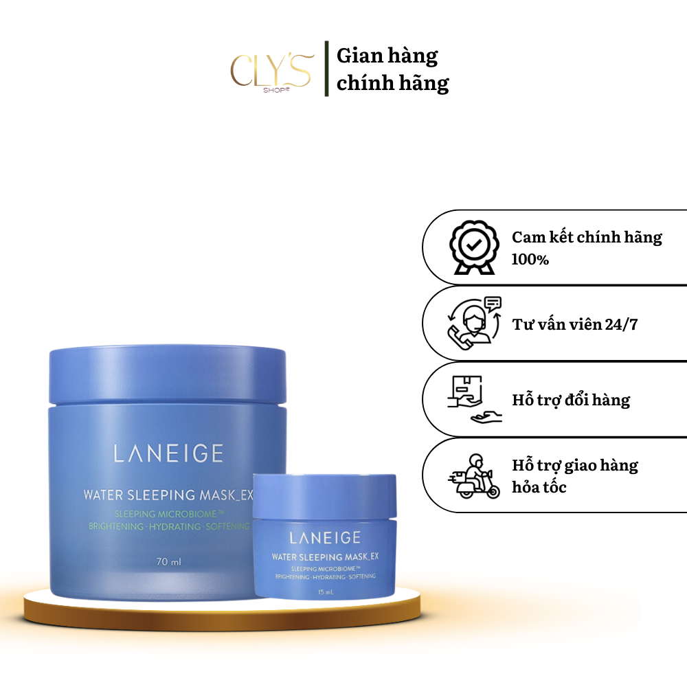 Laneige Sleep Mask hydrates, moisturizing the skin Water Sleep Mask EX
