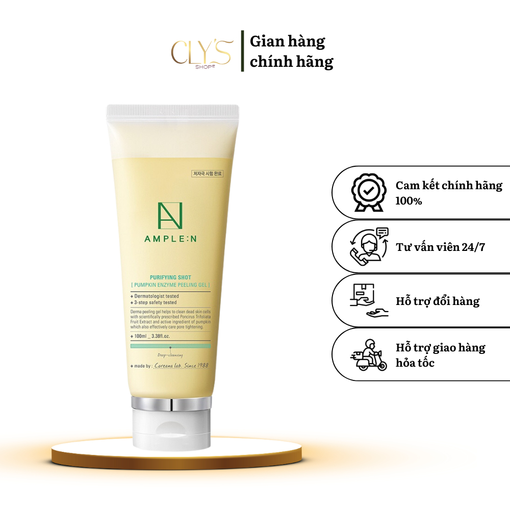 Purifying Shot Pumpkin Enzyme Peeling Gel Korea 100ml Shopee